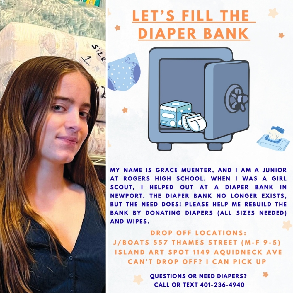 Rogers Junior Grace Muenter's Diaper Bank Helping Families In Need