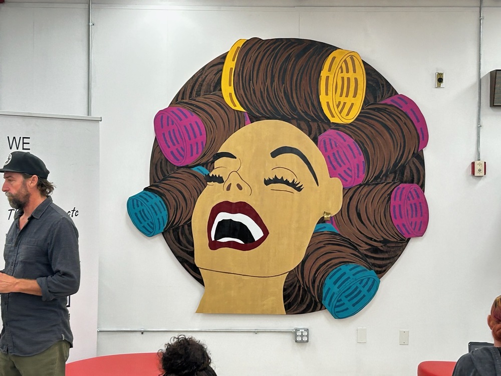 New  Mural  For  NACTC  Cosmetology  Space