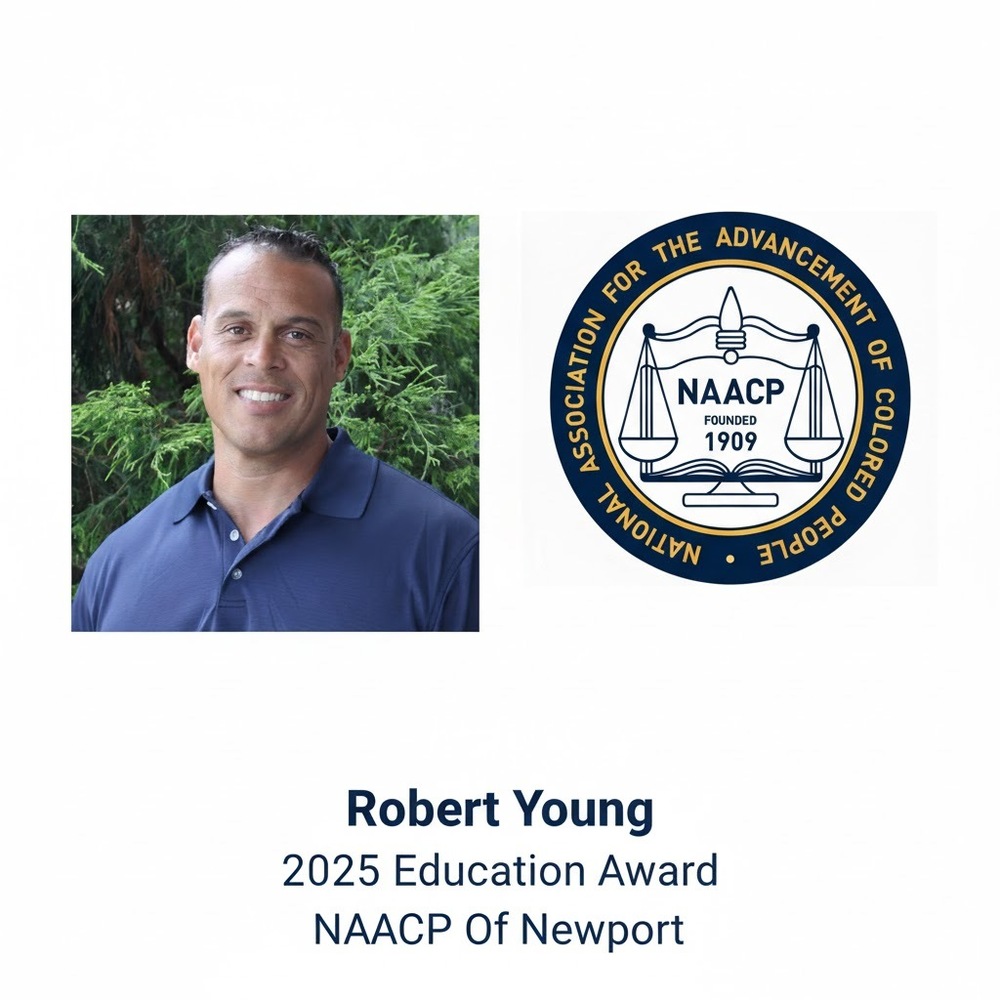 Robert Young Selected As Recipient of 2025 Education Award By NAACP Of Newport