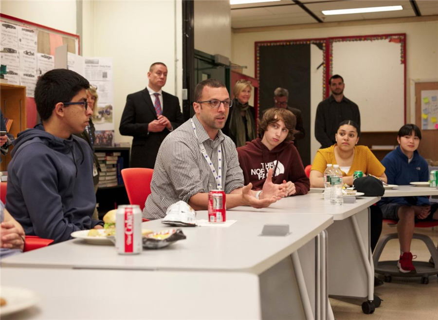 Rogers High School’s Mr. Anthony Hanos Named Computer Science Teacher of the Year