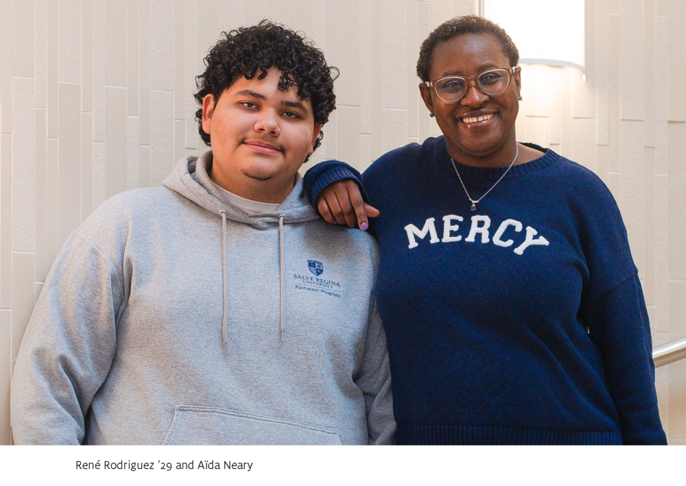 Salve Pathways Program Profiles Rogers Grad And Current Salve Student RenĂŠ Rodriguez