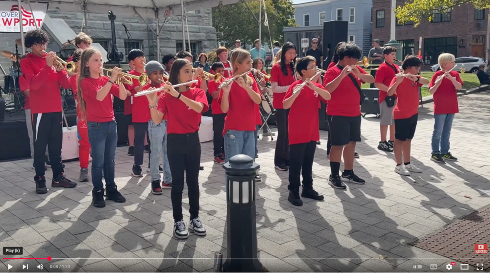 TMS Band Kicks Off Broadway Street Fair