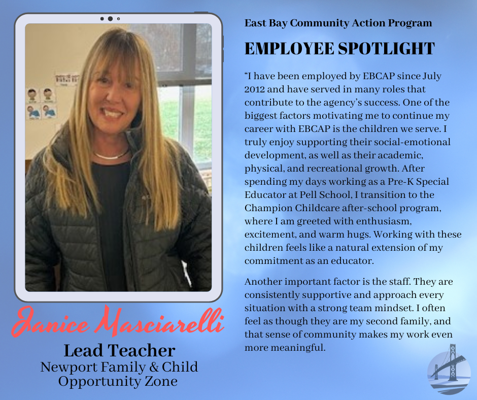 EBCAP Spotlight Highlights Work Of Pell Teacher Janice Masciarelli
