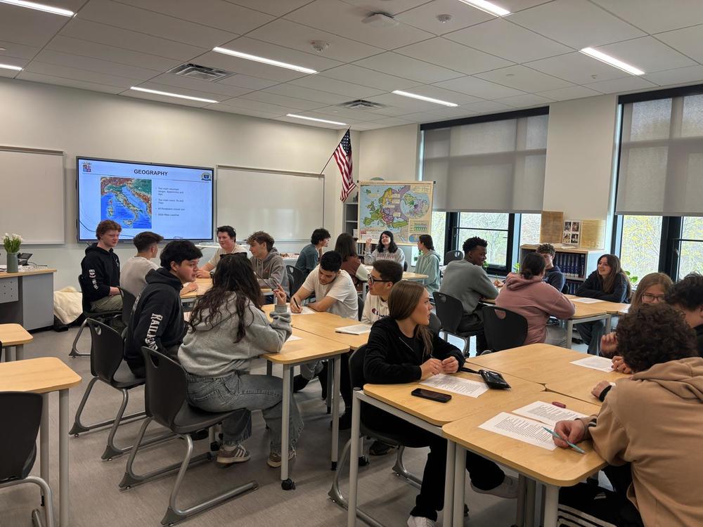 Imperia, Italy Students Visit Newport