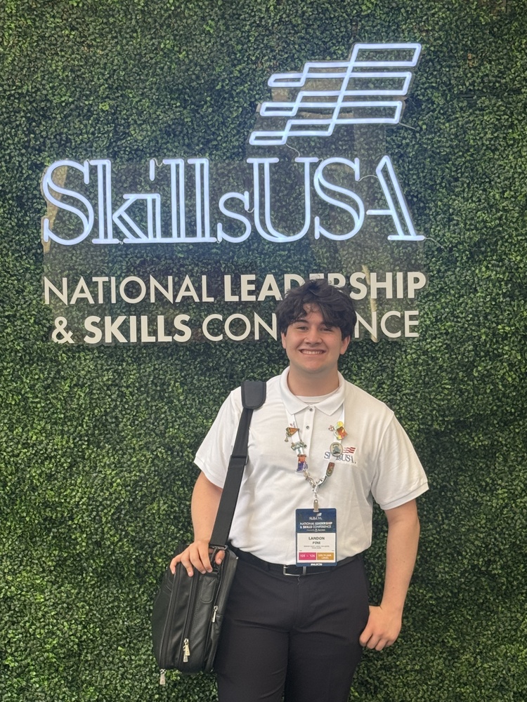 NACTC Junior Landon Pine Competes In SkillsUSA National Leadership Conference