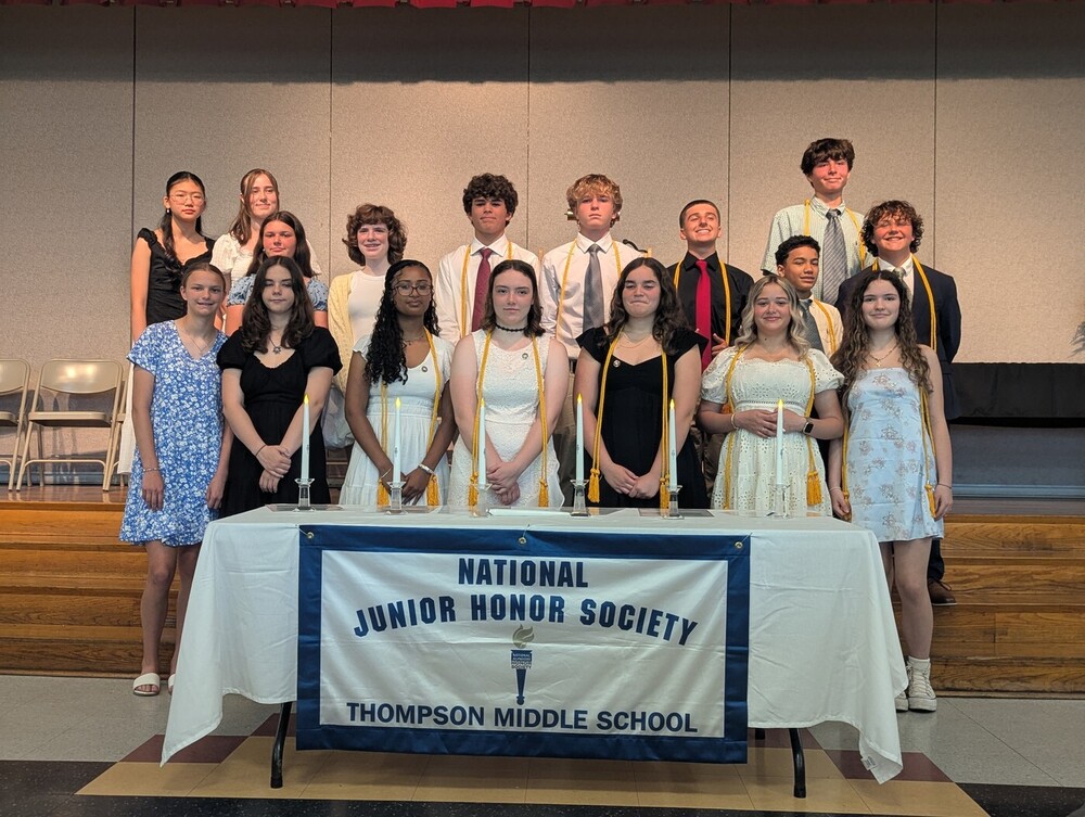 TMS National Junior Honor Society 2026 Inductees