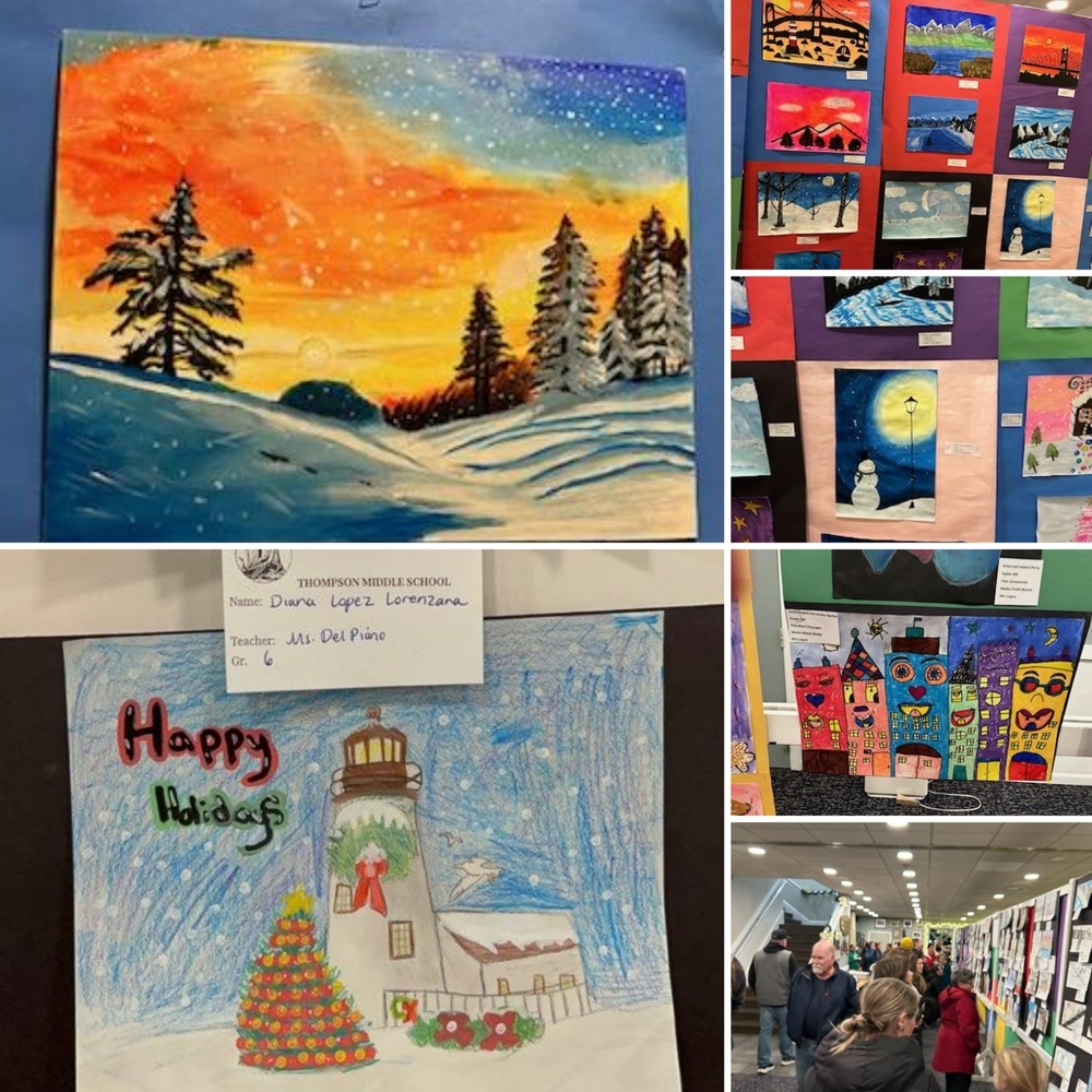 Festive Good Times & Amazing Student Artwork At The Newport Yacht Club Holiday Art Show