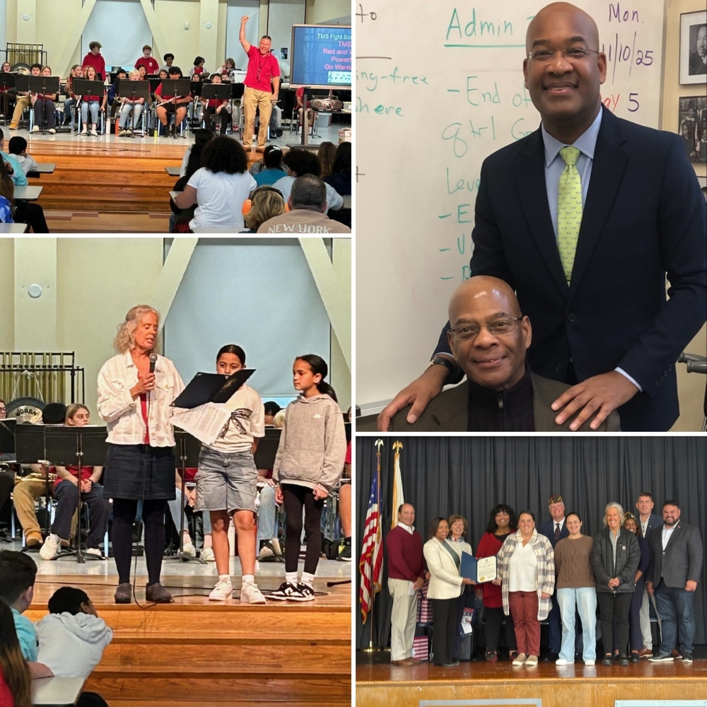 Thompson Middle School Veterans Day Assembly