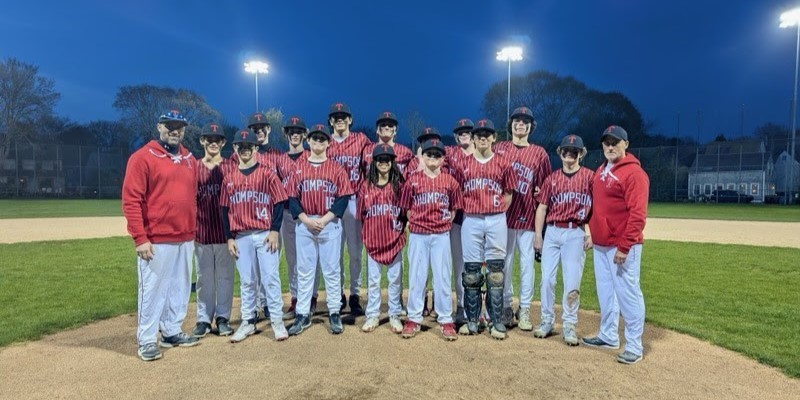Thompson Baseball Team Plays & Wins At Cardines Field