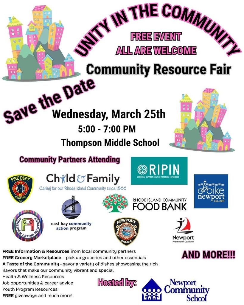 Unity in the Community Resource Fair Reminder