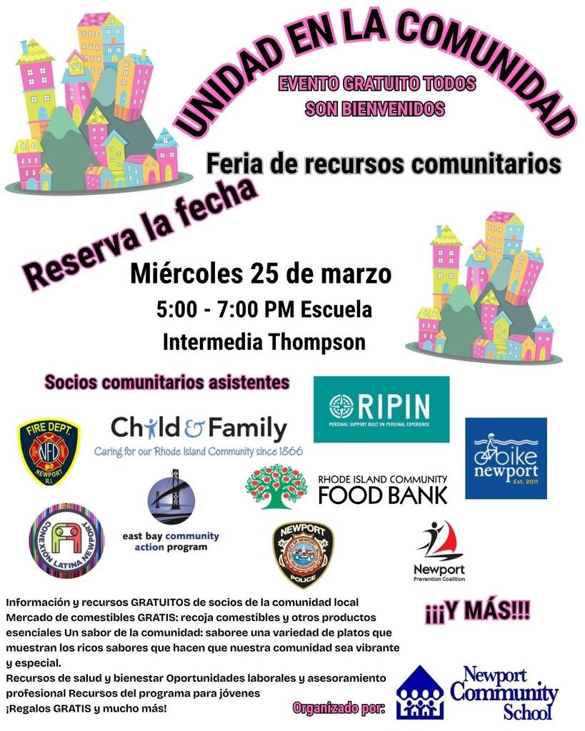 Unity in the Community Resource Fair Reminder