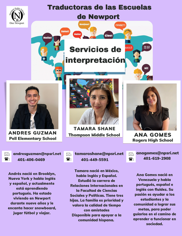 Conozca a nuestro equipo de traducción de Newport Schools