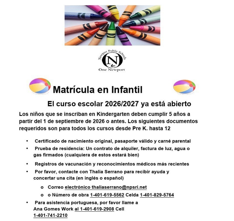 Kindergarten Registration for 2026-2027 is Open