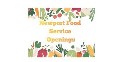 newport food service openings