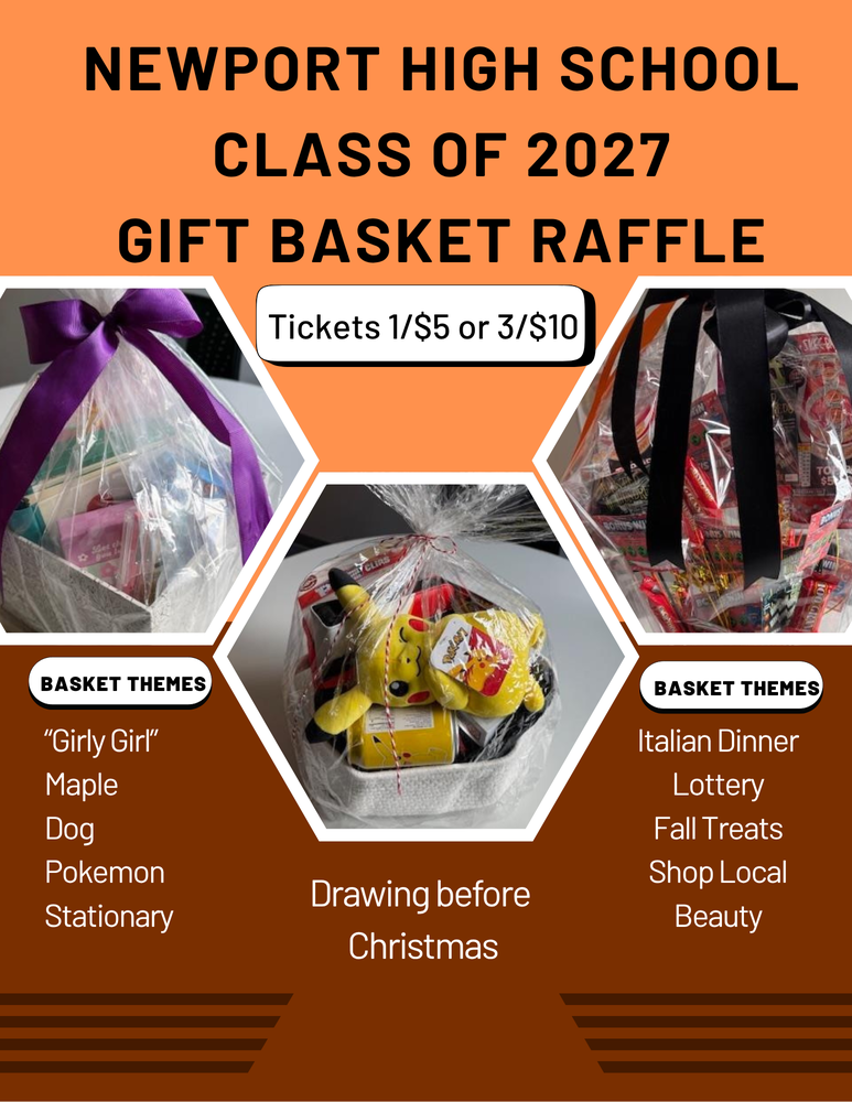 Raffle flyer