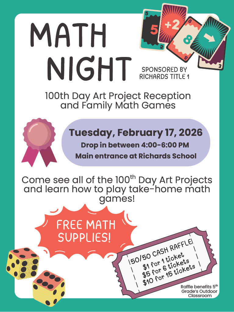 Math Night Flyer