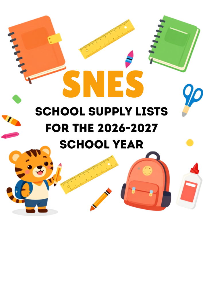 SNES School Supply Lists 2026