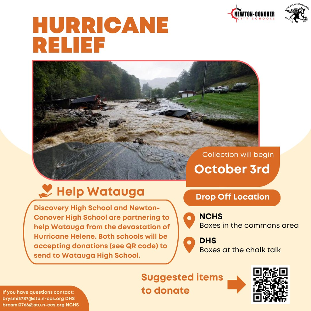 Hurricane Relief for Watauga County