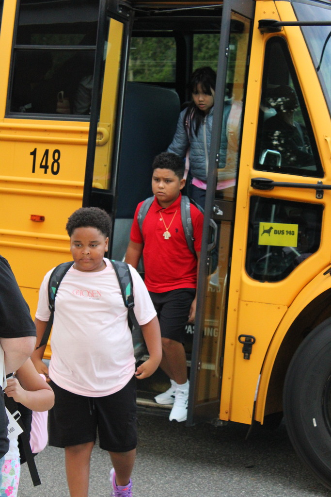 SLOWLY GETTING OFF THE BUS