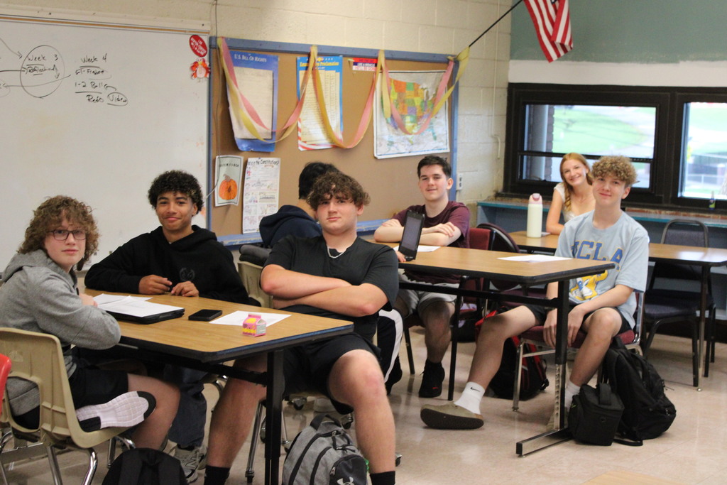 MR. BARHAM'S CLASS IS AT IT AGAIN