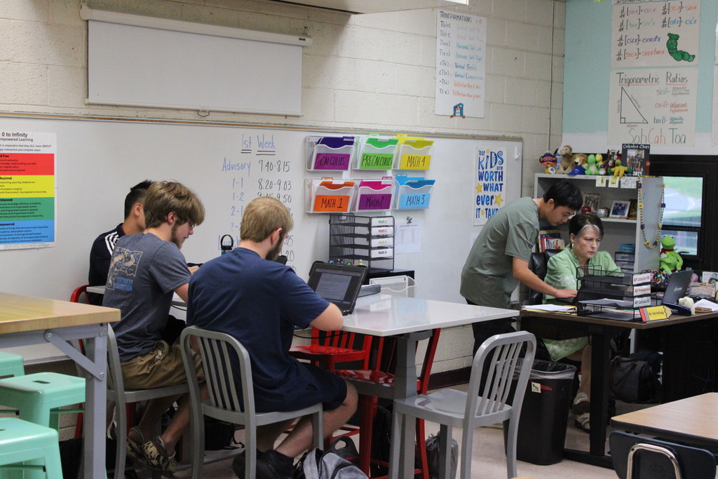 HAPPENING IN MRS. GREENWALD'S CLASSROOM