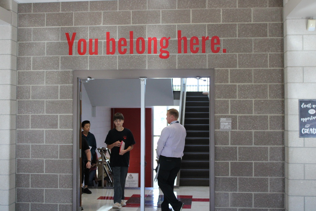 YOU DO BELONG HERE AT NCMS