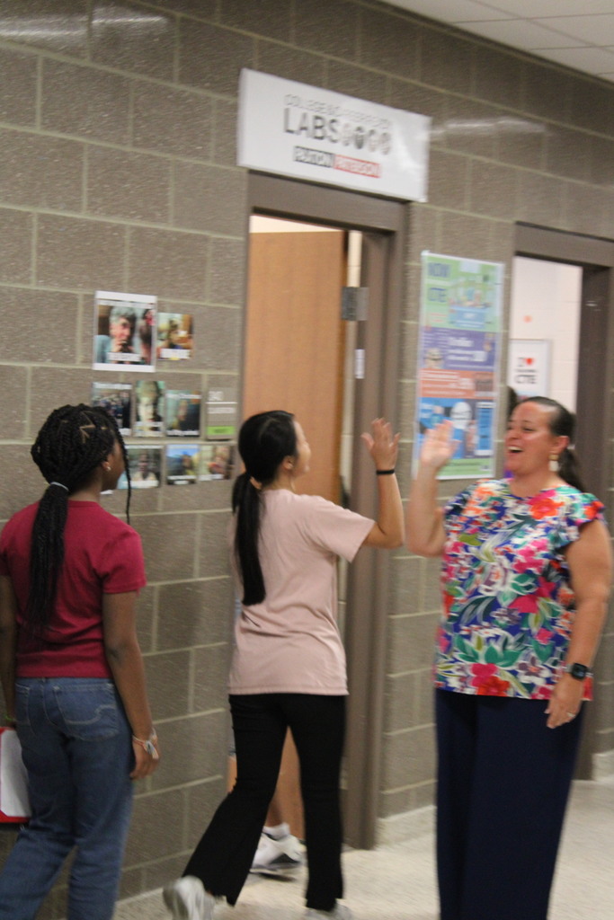 GOING INTO MS WRIGHT'S CLASS AT NCHS