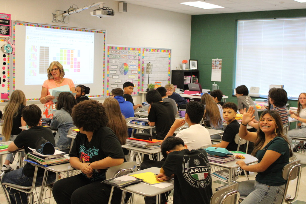 CLASS IS UNDERWAY AT NCMS