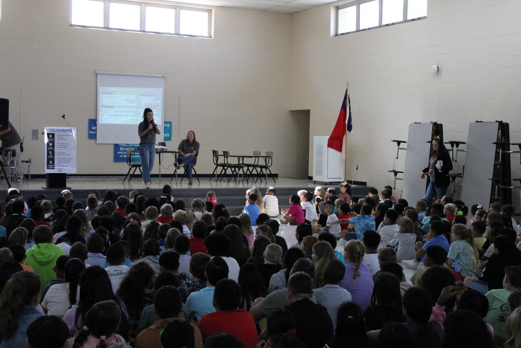 ASSEMBLY CONTINUES AT SHUFORD ELEMENTARY