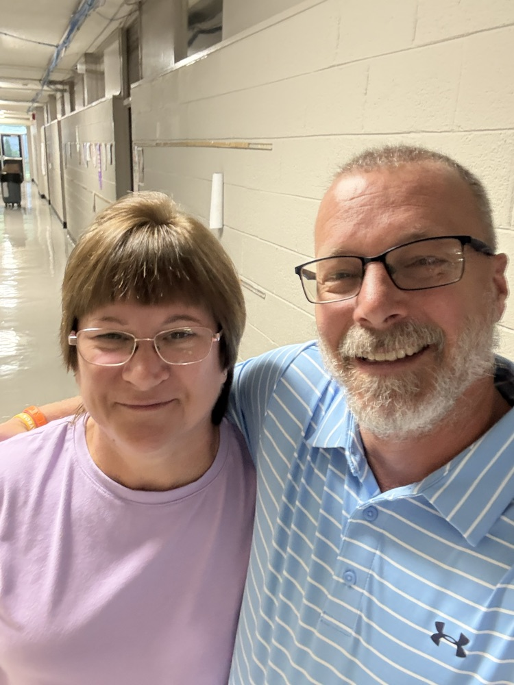Mr. Whitener with Ms. Libby