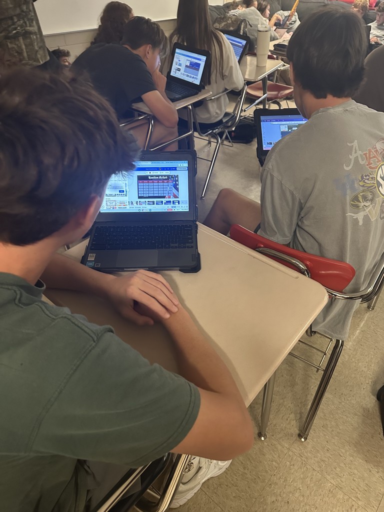 STUDENTS WORKING ON CONSTITUTION DAY 2025