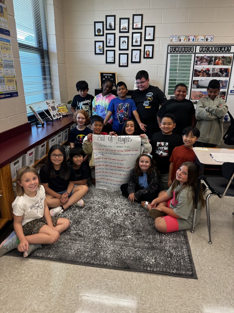MS CLINE'S CLASS AND THEIR BILL OF RIGHTS