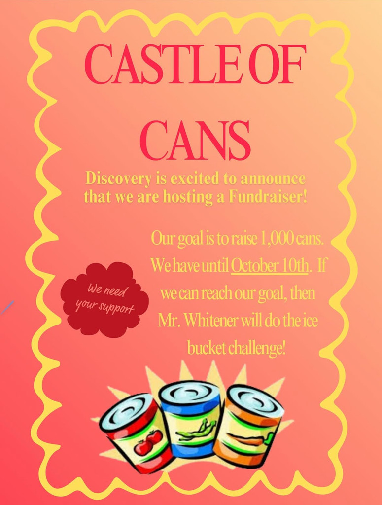 Castle of Cans fundraiser