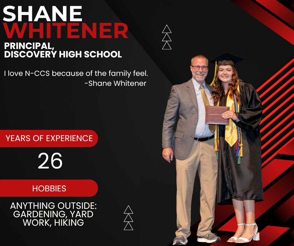 SHANE WHITENER PRINCIPAL DISCOVERY HIGH SCHOOL