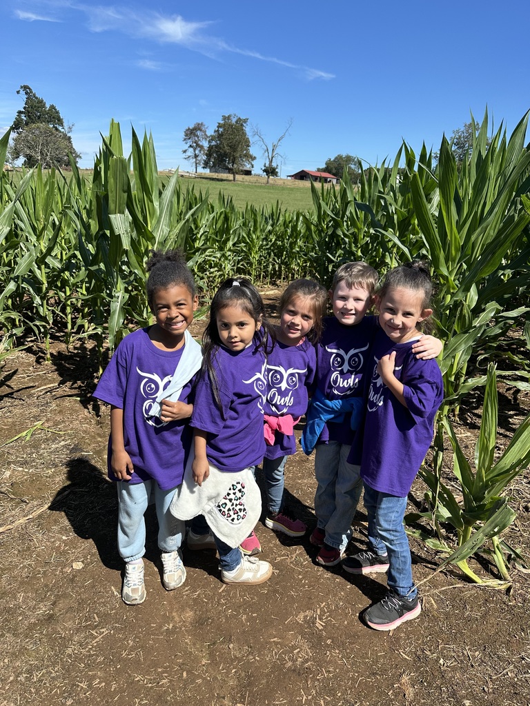 kinder field trip to Johnny Wilson Farm