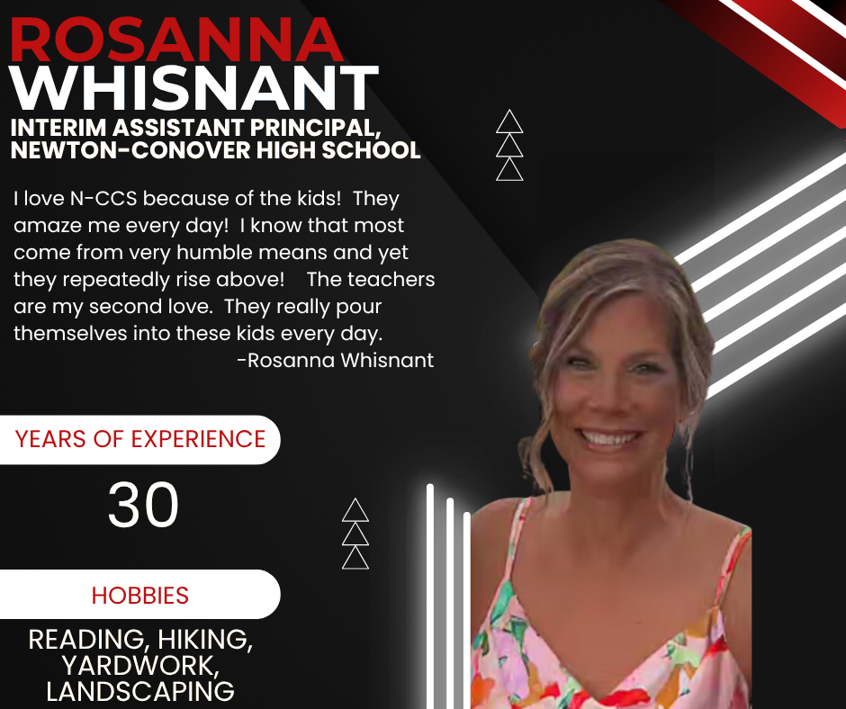 ROSANNA WHISNANT INTERIM ASSISTANT PRINCIPAL NCHS