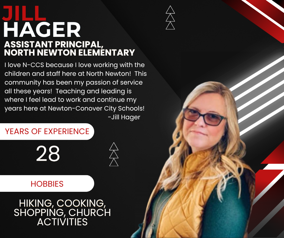 JILL HAGER ASSISTANT PRINCIPAL NORTH NEWTON ELEMENTARY SCHOOL