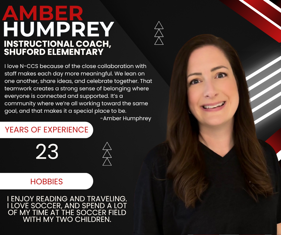 AMBER HUMPHREY INSTRUCTIONAL COACH SHUFORD ELEMENTARY SCHOOL