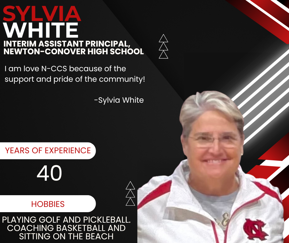 SYLVIA WHITE INTERIM ASSISTANT PRINCIPAL NEWTON-CONOVER HIGH SCHOOL