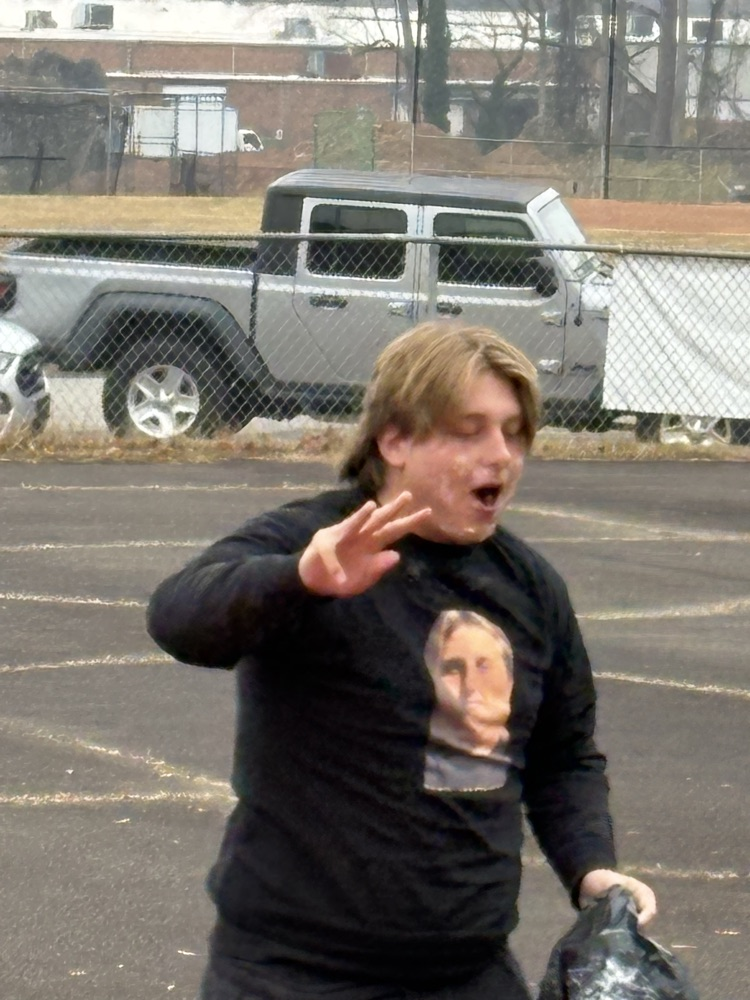 Aidan celebrates his win