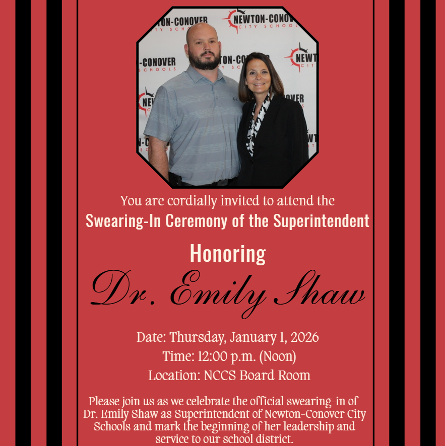 Swearing-In Ceremony for the Superintendent, Dr. Emily Shaw