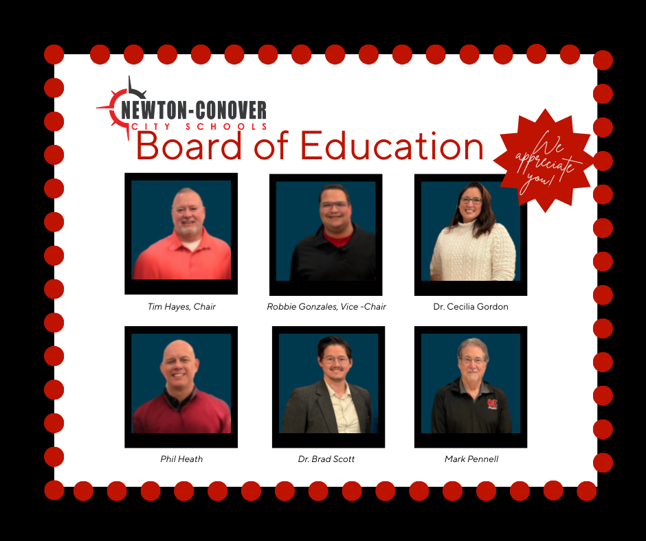 Pictures of our board members.