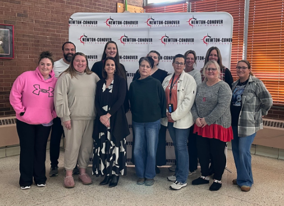 The N-CCS Teacher Advisory Council met with Dr. Shaw and Tammy Brown this week.