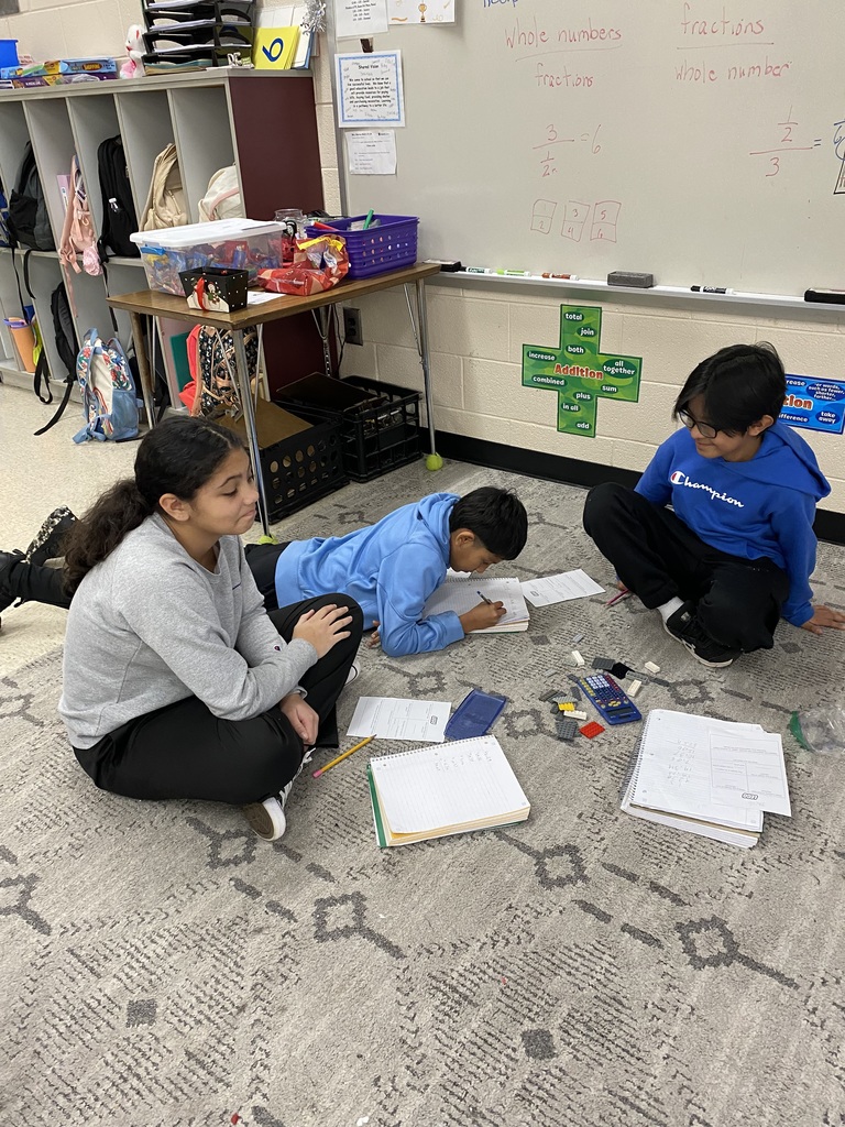 Mrs. Warren's 5th graders exploring the Law of Conservation of Matter