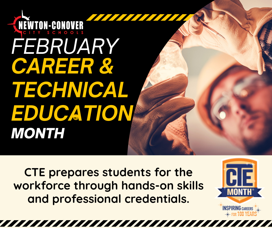 CTE prepares students for the workforce through hands-on skills and professional credentials.