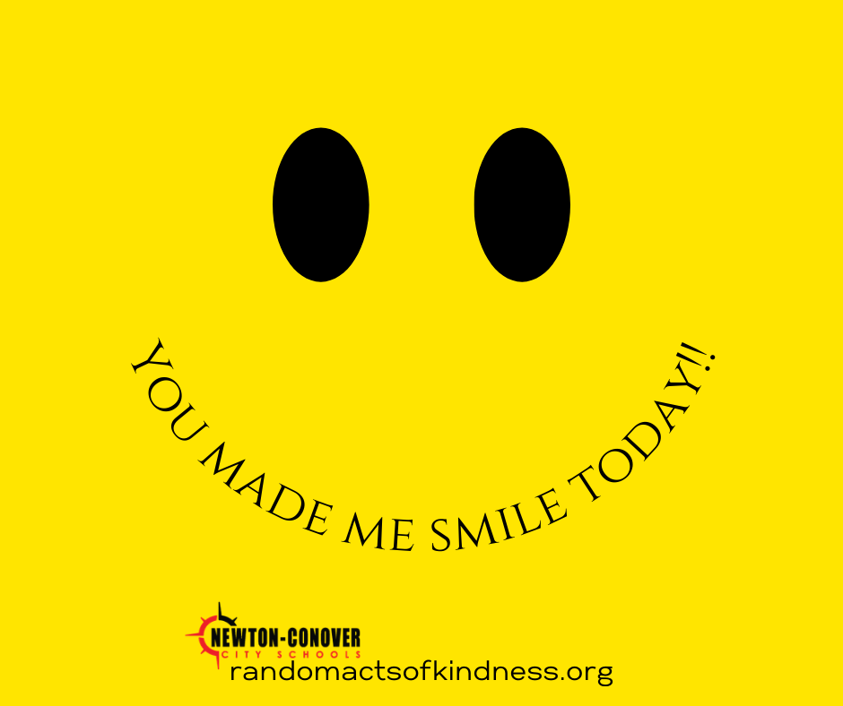 You made me smile today!