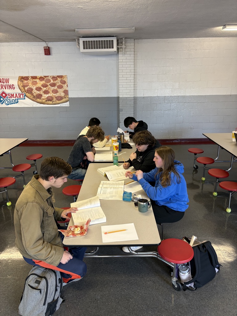 Six juniors take advantage of the ACT prep session