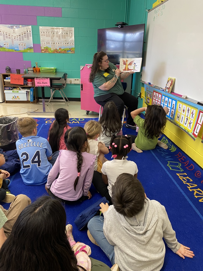 Guest readers in Mrs. King's class