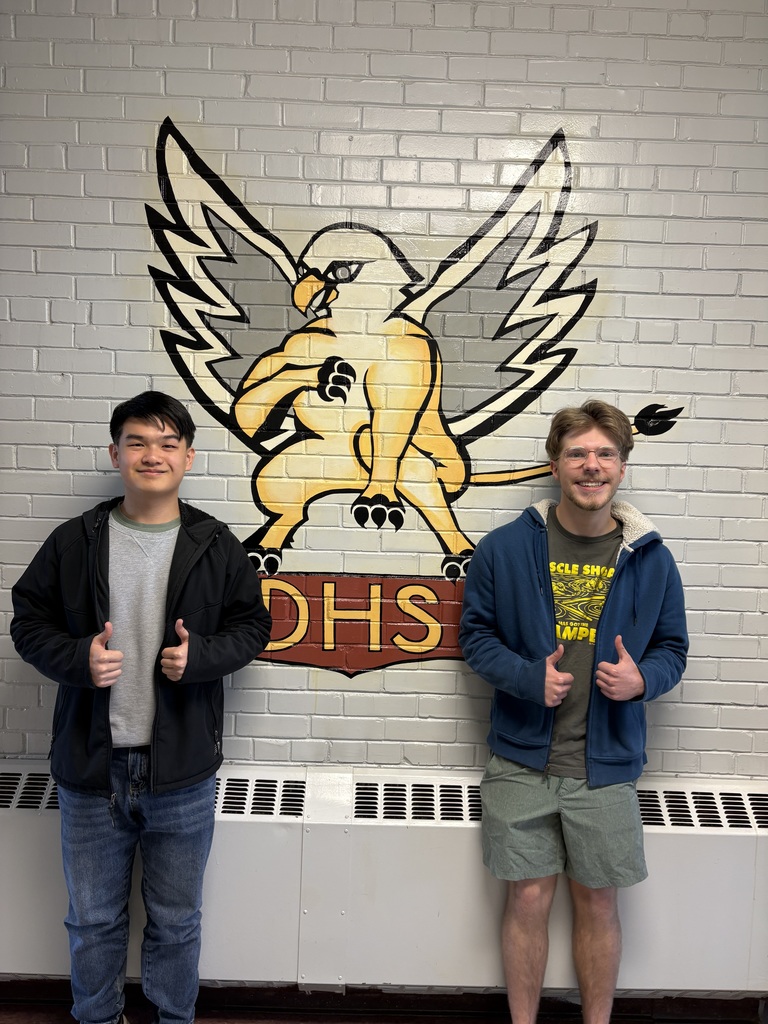 Jason and Anthony have been accepted to Governor's School.