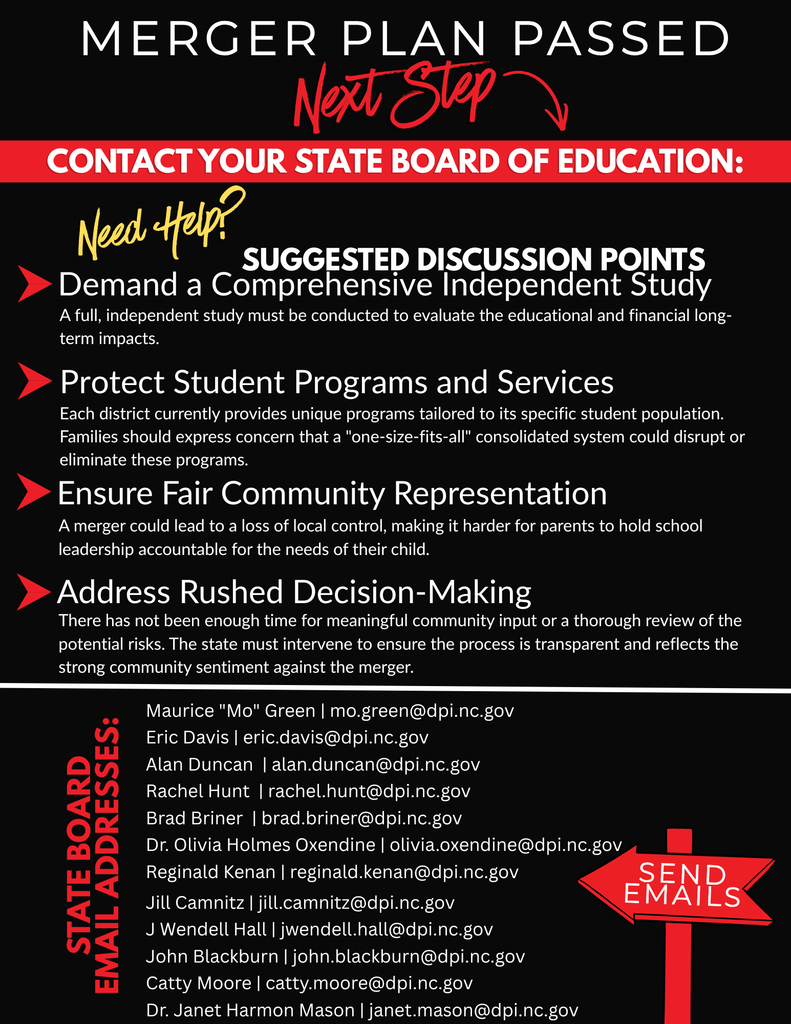 Please contact your state board members to let them know your thoughts on the merger.
